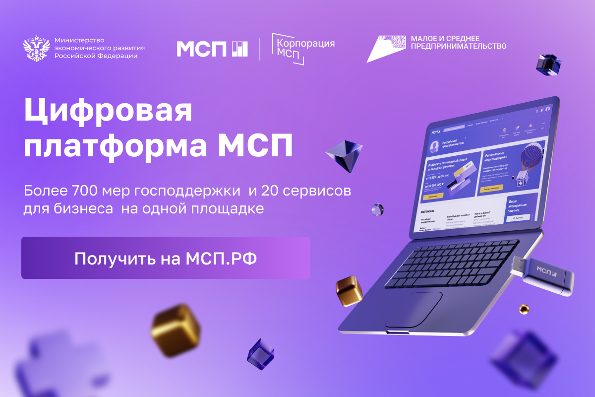 Цифровая платформа МСП.РФ.