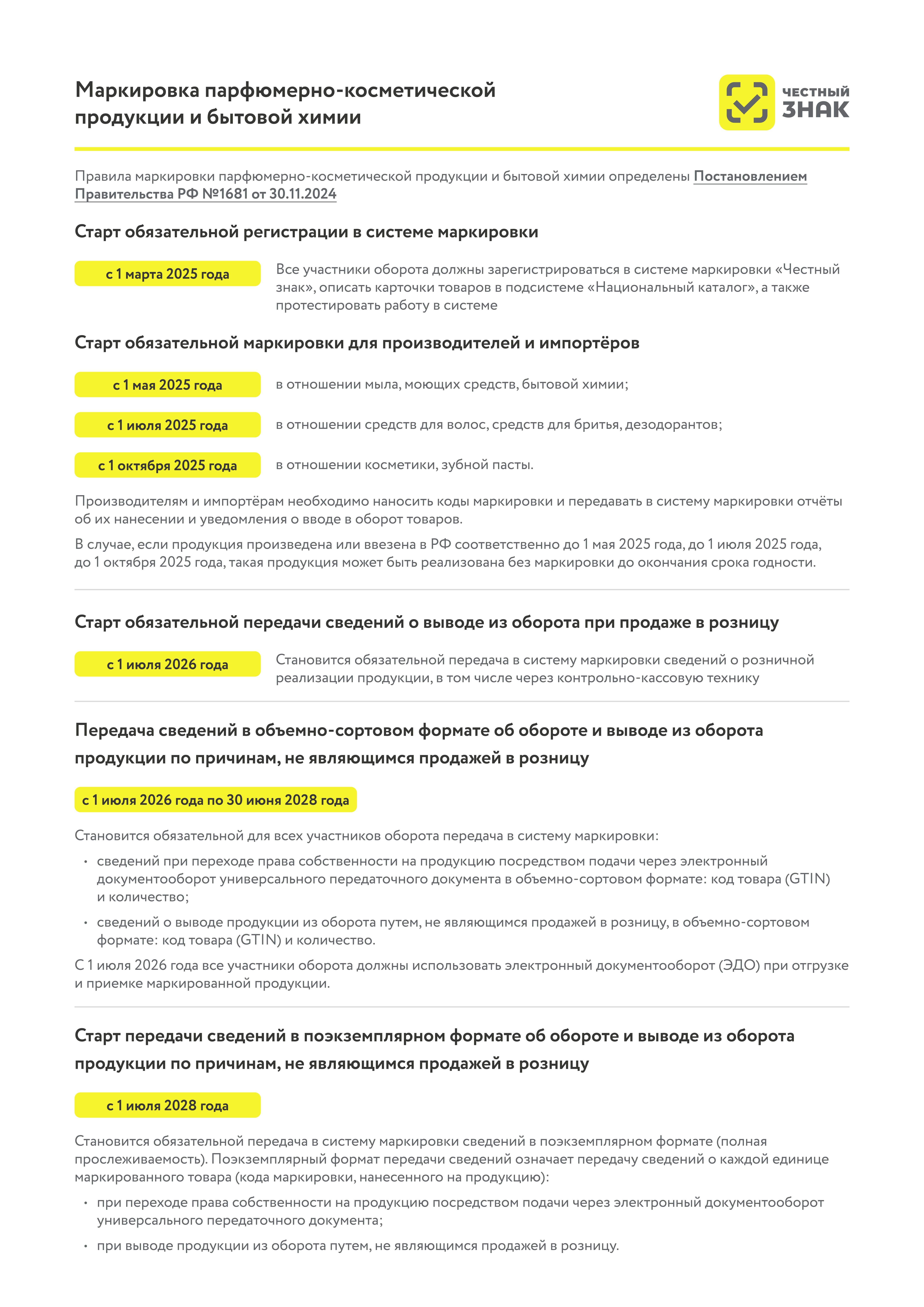 Маркировка парфюмерно-косметической  продукции и бытовой химии.